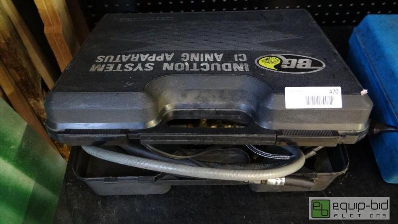 lot 470 image: BG induction system cleaning apparatus in cas...