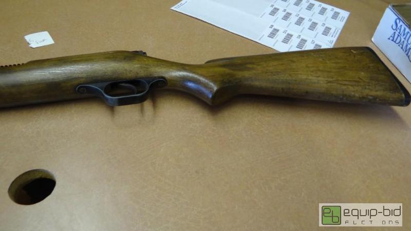 lot 505 image: Savage western field 59-A.  22 semi auto rifl...