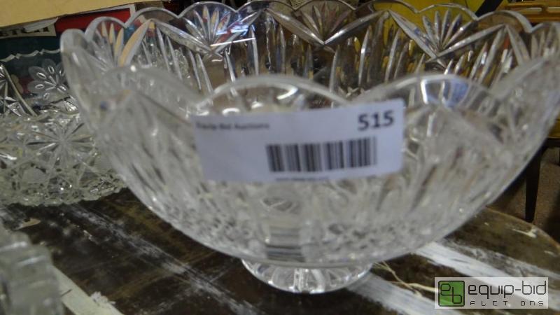 lot 515 image: Lot of cut glass....