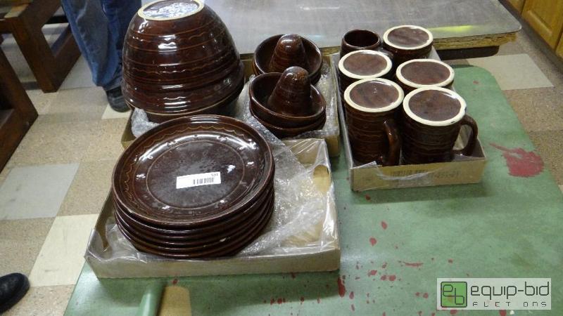 lot 531 image: Set of marcrest oven proof stoneware....