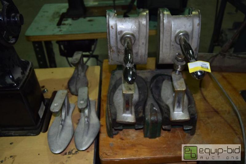 lot 1304 image: Lamac Shoe Press Sole Press Operational Addit...