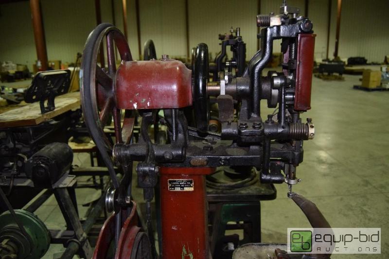 LANDIS CHAINSTITCH McKAY STITCHER Model 77 Op... Ammo, Leather Sewing