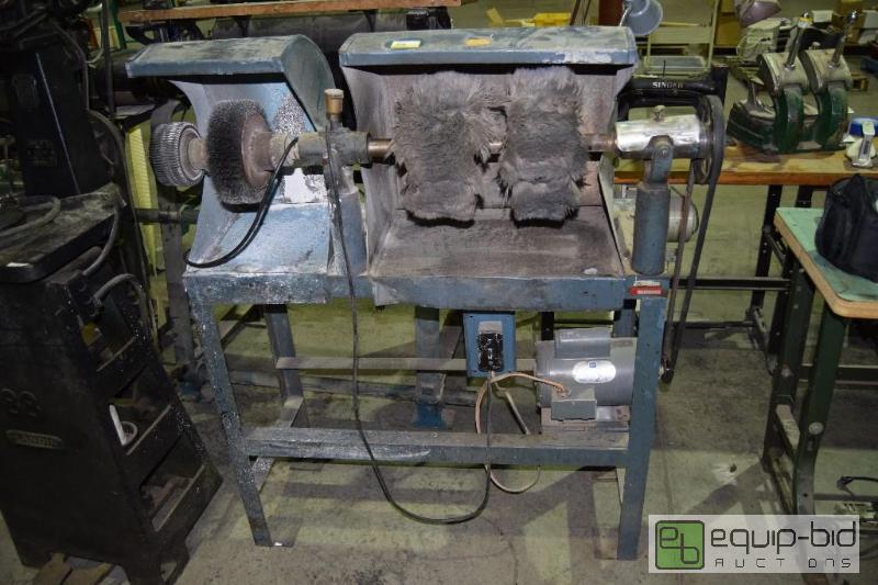 lot 1311 image: Landis Line finisher buffer Operational 110v...