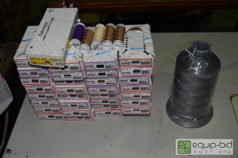 lot 1316 image: Large Lot of Mettler Cotton Quilting Thread...