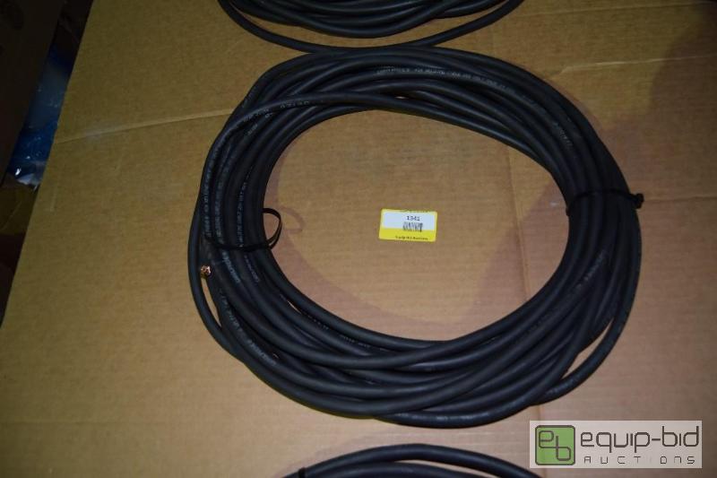 lot 1341 image: New 4GA Welding Cable 600 volt 50 feet...