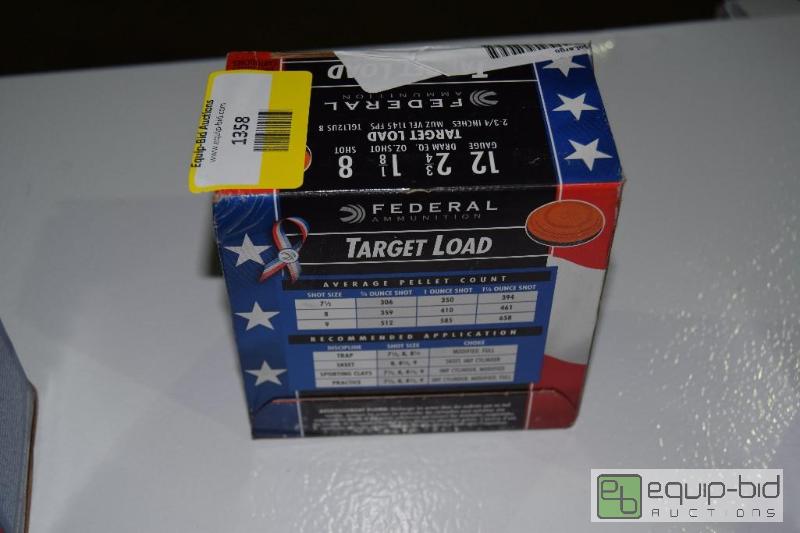 lot 1358 image: 25 rounds 12ga...