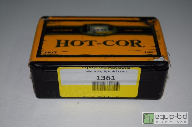 lot 1361 image: 100 count 25cal&nbsp.257 bullets for reloadi...