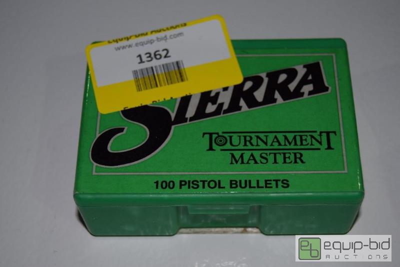 lot 1362 image: 100 count 9mm reloading bullets...