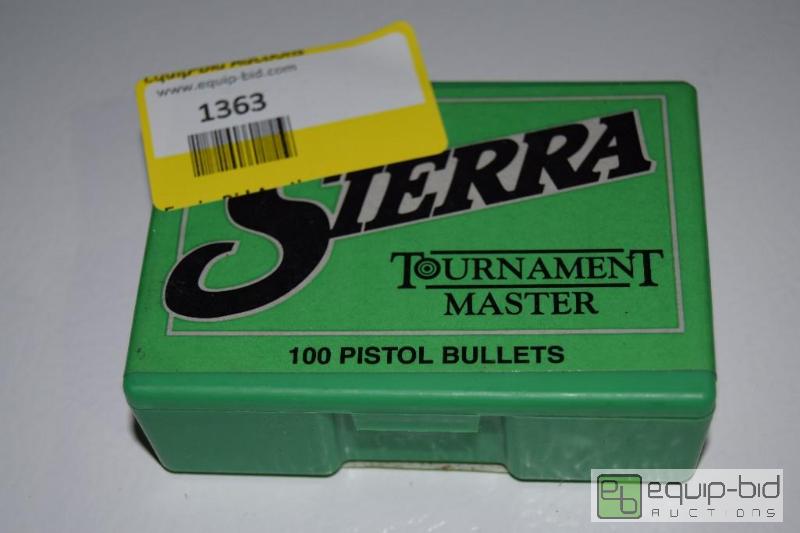 lot 1363 image: 100 count 9mm reloading bullets...