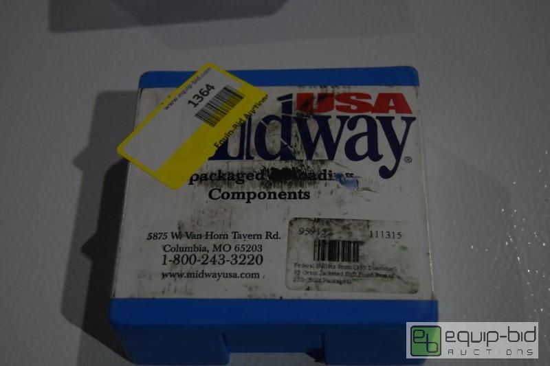 lot 1364 image: 250 count 9mm reloading bullets...