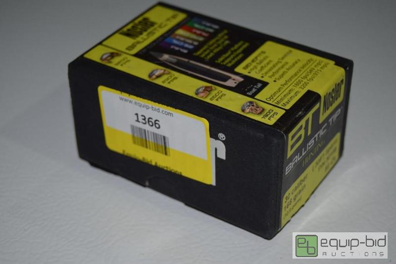 lot 1366 image: 50 count .308 ballistic tip reloading bullets...