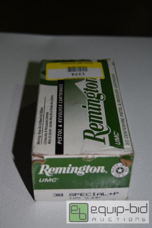 lot 1374 image: 50 rounds of 38 Special P...