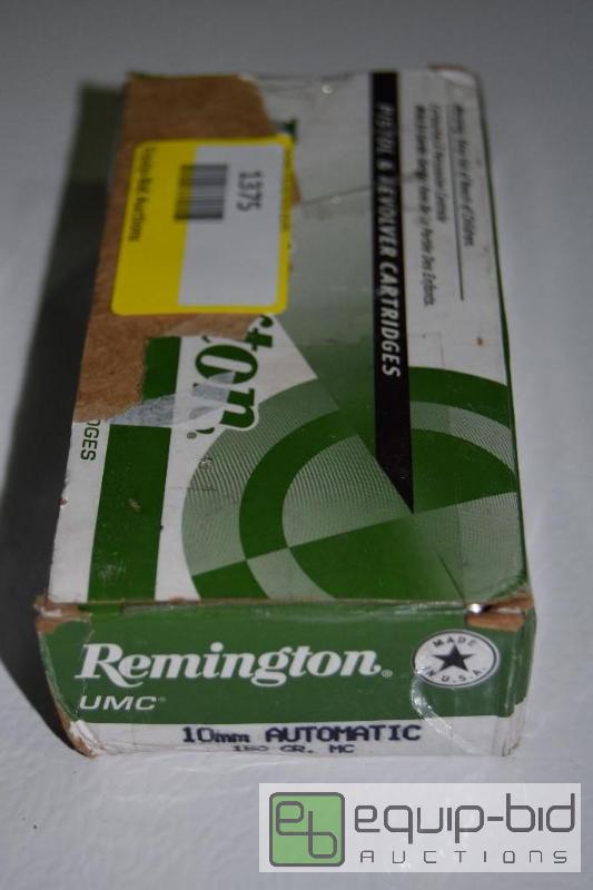 lot 1375 image: 50 rounds of 10mm...