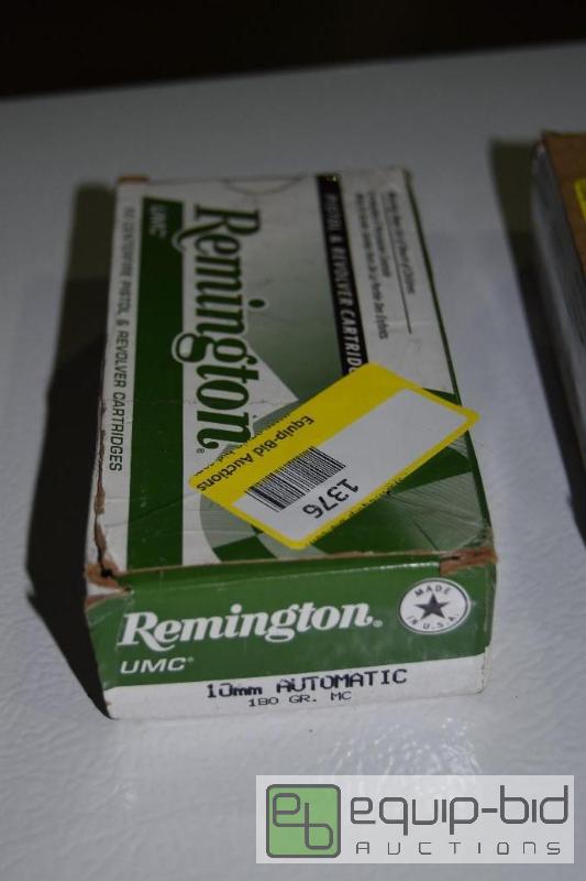 lot 1376 image: 50 rounds of 10mm...