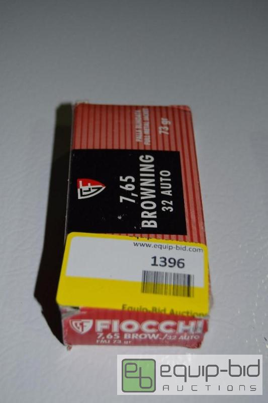 lot 1396 image: 50 rounds of 32 auto...