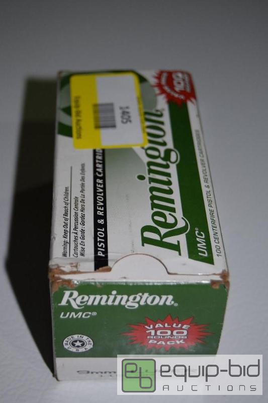 lot 1405 image: 100 rounds of 9mm...