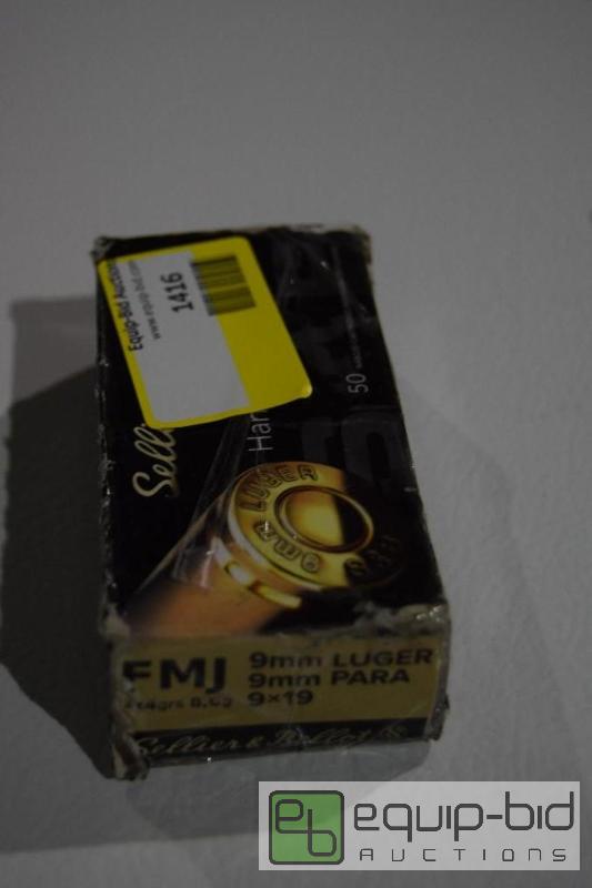 lot 1416 image: 50 rounds of 9mm...