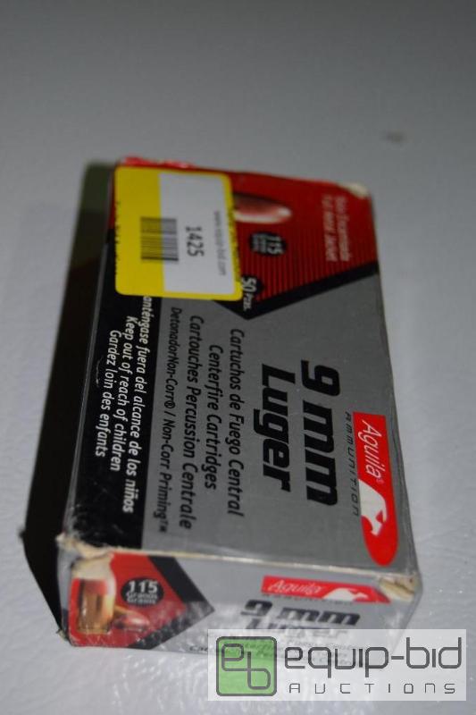 lot 1425 image: 50 rounds of 9mm...