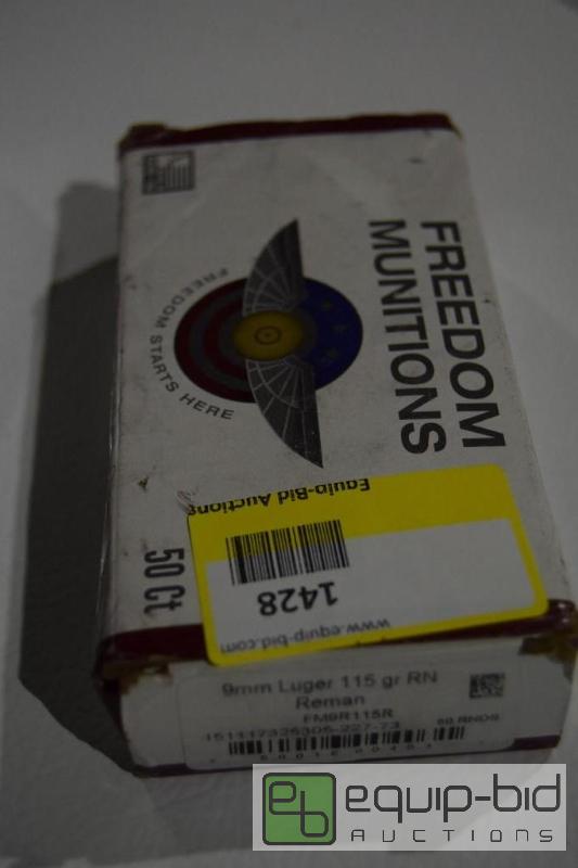 lot 1428 image: 50 rounds of 9mm...