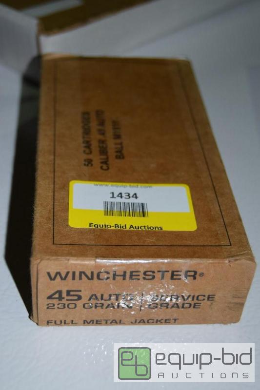 lot 1434 image: 50 rounds 45 Auto...