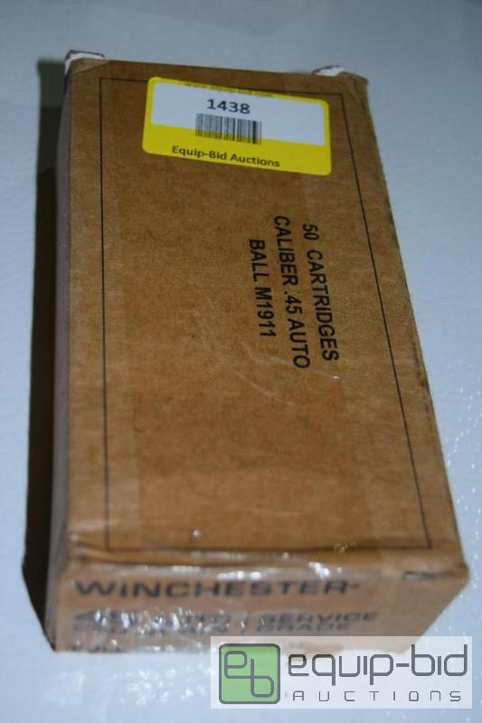lot 1438 image: 50 rounds 45 Auto...