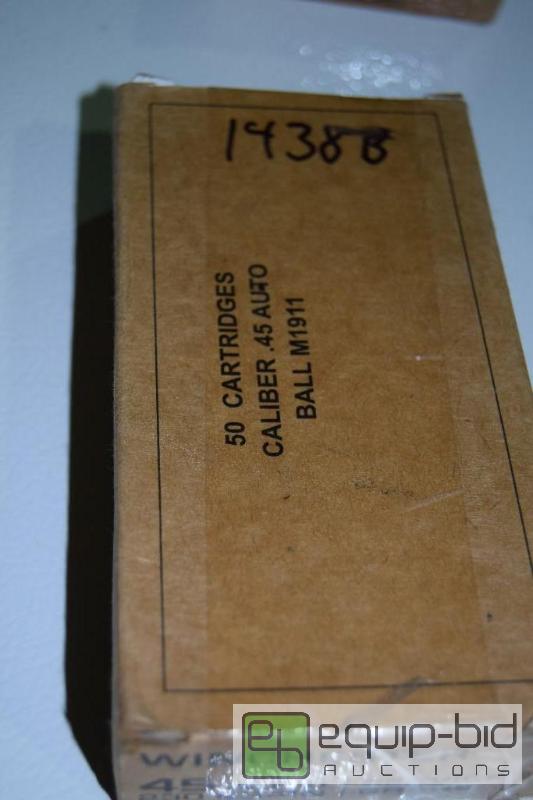 lot 1438B image: 50 rounds 45 Auto...
