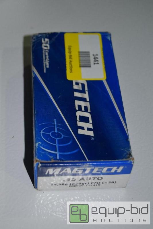 lot 1441 image: 50 rounds 45 Auto...