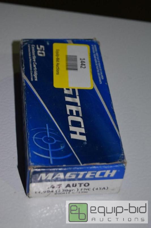 lot 1442 image: 50 rounds 45 Auto...