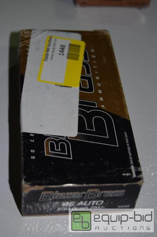 lot 1448 image: 50 rounds 45 Auto...