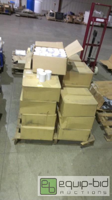 lot 1568 image: Large quantity of receipt paper entire pallet...