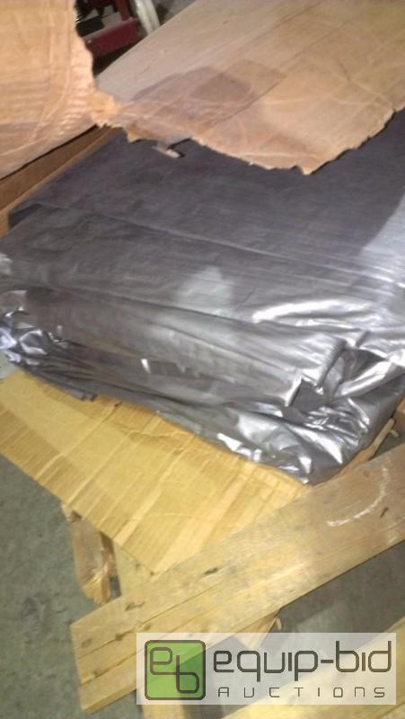 lot 1569 image: 30 foot by 60 foot Polytech hay bale tarp new...
