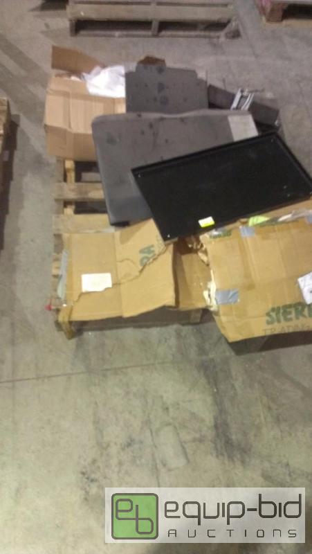 lot 1570 image: Solid fuel burning space heater with fan and ...