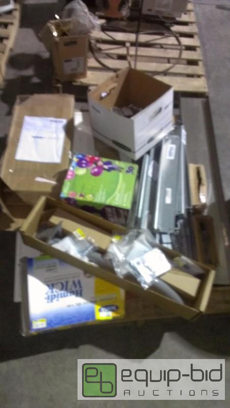lot 1616 image: Pallet of Building Materials, Humidifier Filt...