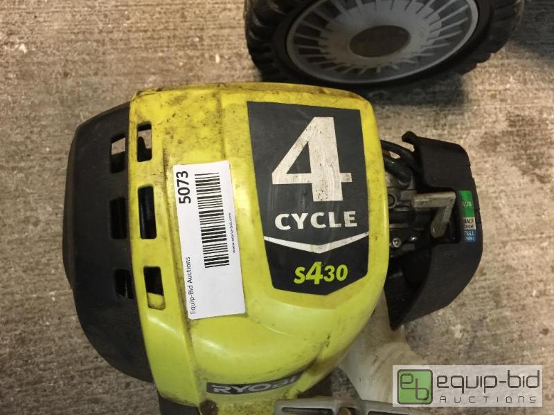 lot 5073 image: 4-Cycle 30 cc Attachment Capable Straight Shaft Gas Trimmer
