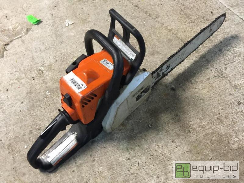 lot 5078 image: STIHL MS 170 - A lightweight chainsaw