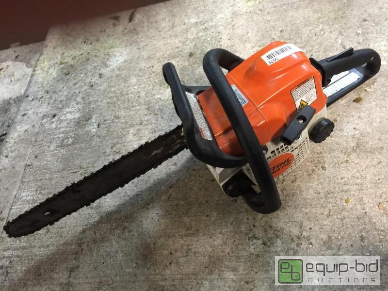 lot 5079 image: STIHL MS 170 - A lightweight chainsaw
