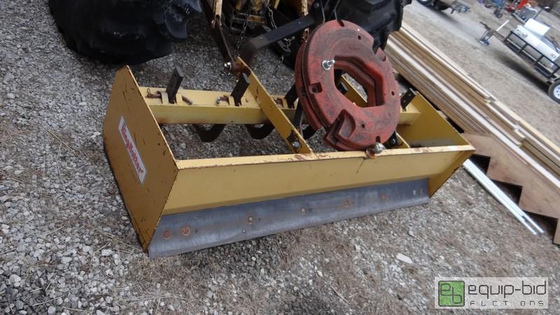 lot 1003 image: King Kutter Double Box Blade With Tines