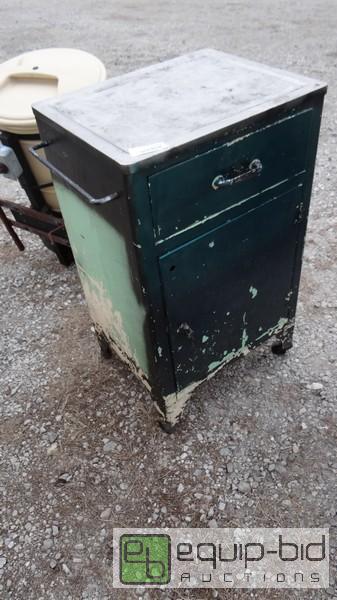 lot 1012 image: Small Antique Medical Cabinet