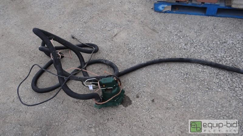 lot 1015 image: Zoeller Portable Sump Pump