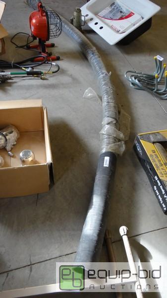 lot 1049 image: 10Ft Of 3.5 Marine Exhaust Hose