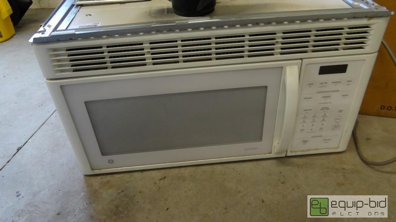 lot 1054 image: GE Above Range Microwave