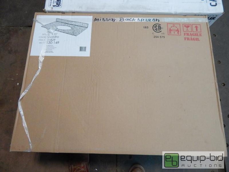 lot 2447 image: Quadro Counter Top no Backsplash