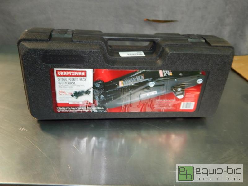 lot 2500 image: Craftsman Steel Floor Jack