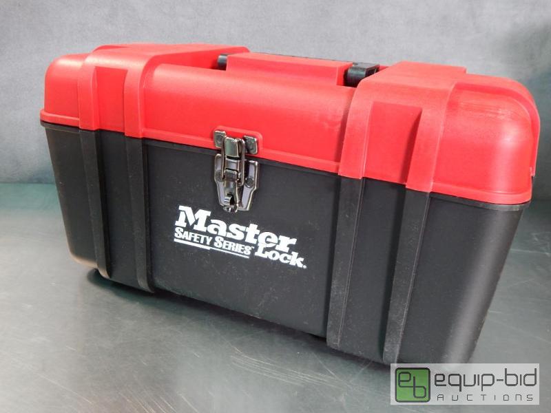 lot 2525 image: Master Lock Portable Lockout Kit
