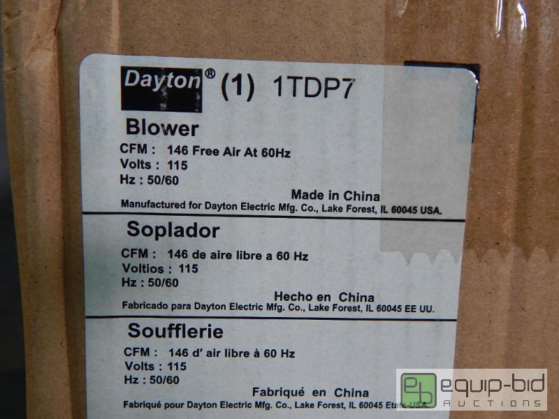 lot 2545 image: Dayton Blower