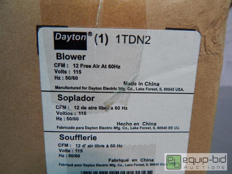 lot 2608 image: Dayton Blower