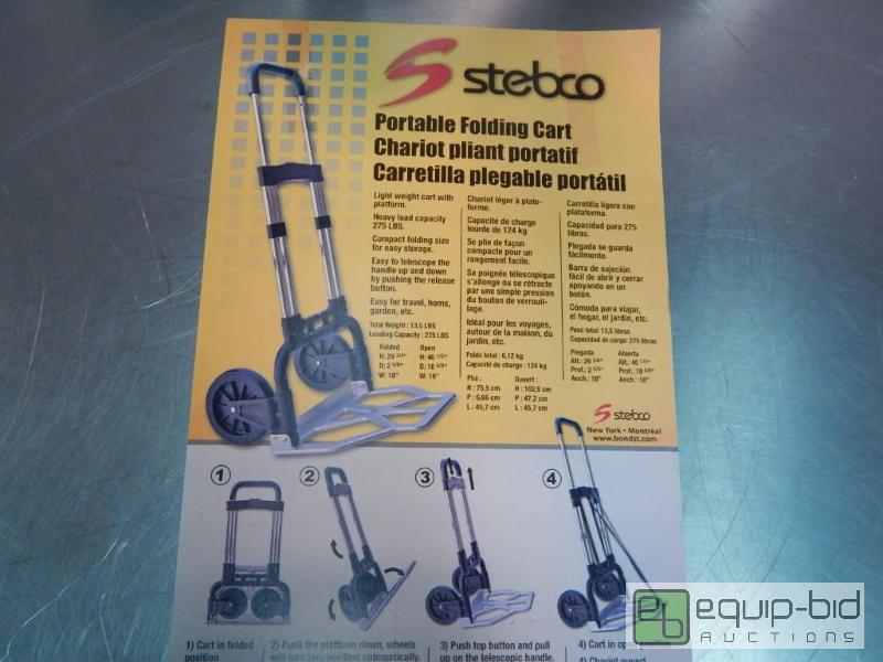 lot 2640 image: Stebco Portable Folding Cart