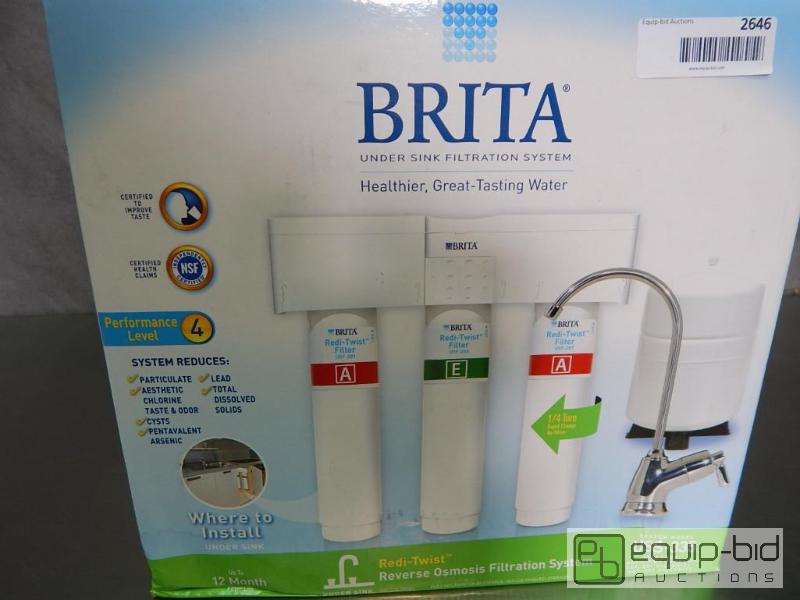 lot 2646 image: Brita Under Sink Filtration System