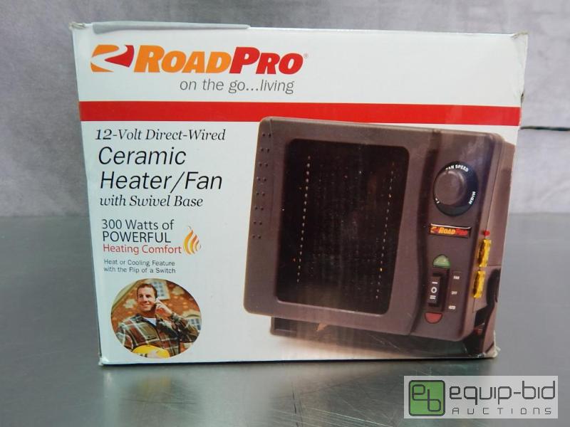 lot 2668 image: Road Pro 12volt Ceramic Heaterfan