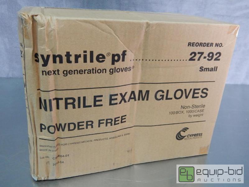 lot 2678 image: Box of Nitrile Exam Gloves
